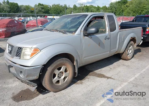 2005 Nissan Frontier Se from USA, damaged, VIN 1N6AD06WX5C457051